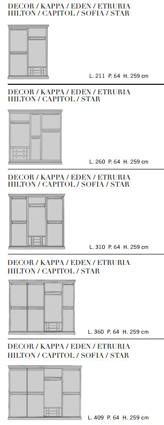 Decor Kappa Eden Etruria Hilton Capitol Sofia Star